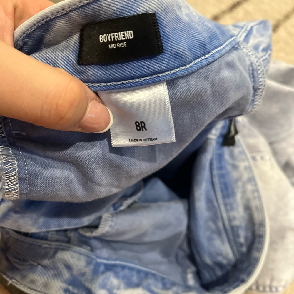 Express Midrise straight jeans